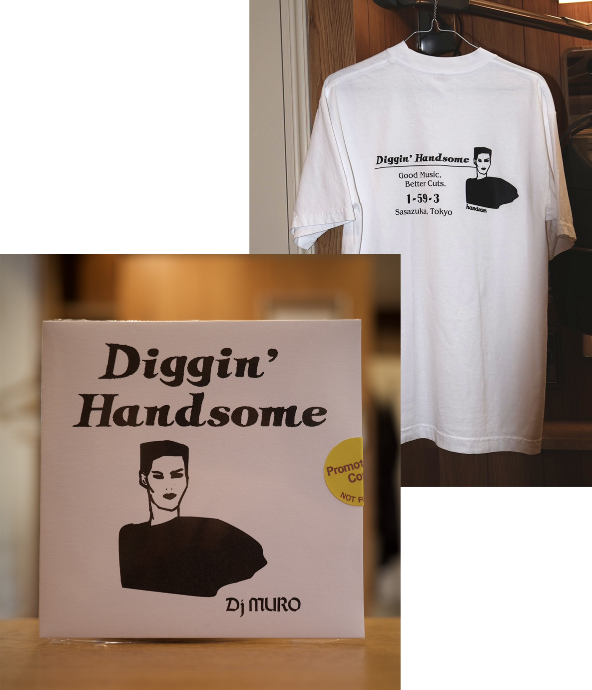 Diggin' Handsome Mix with T-Shirts (White)