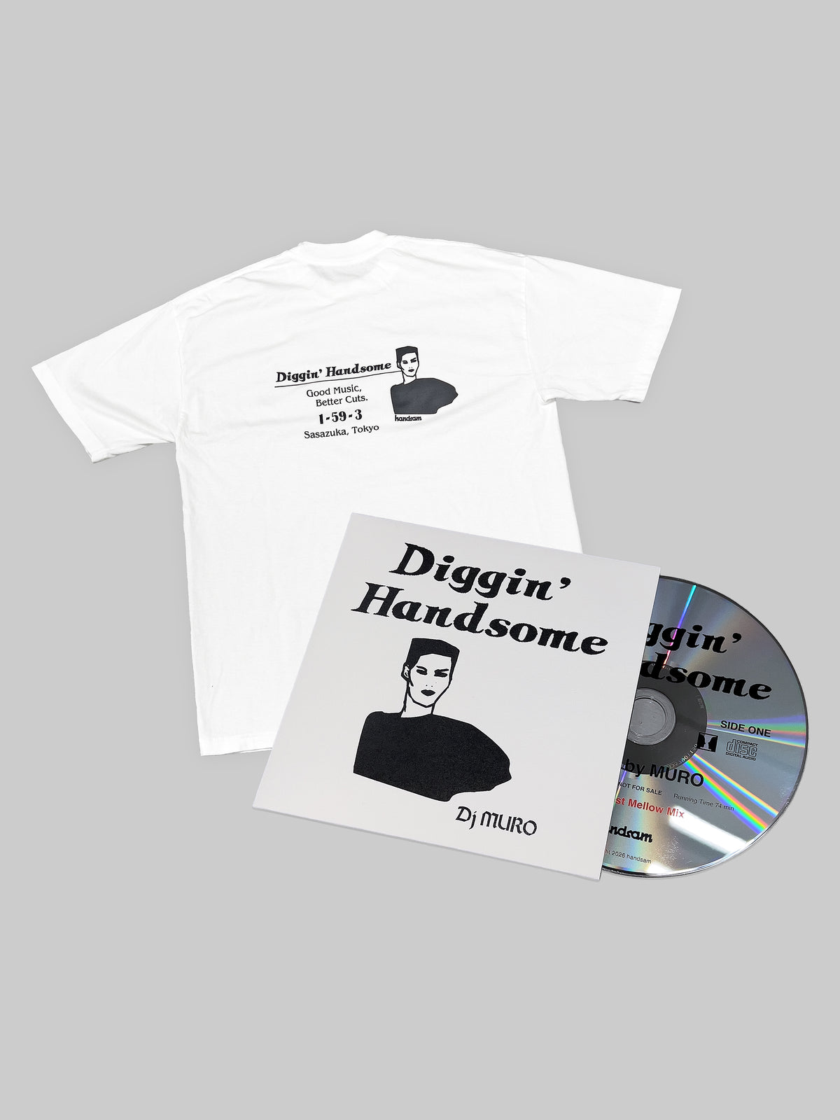 Diggin' Handsome Mix with T-Shirt (White)