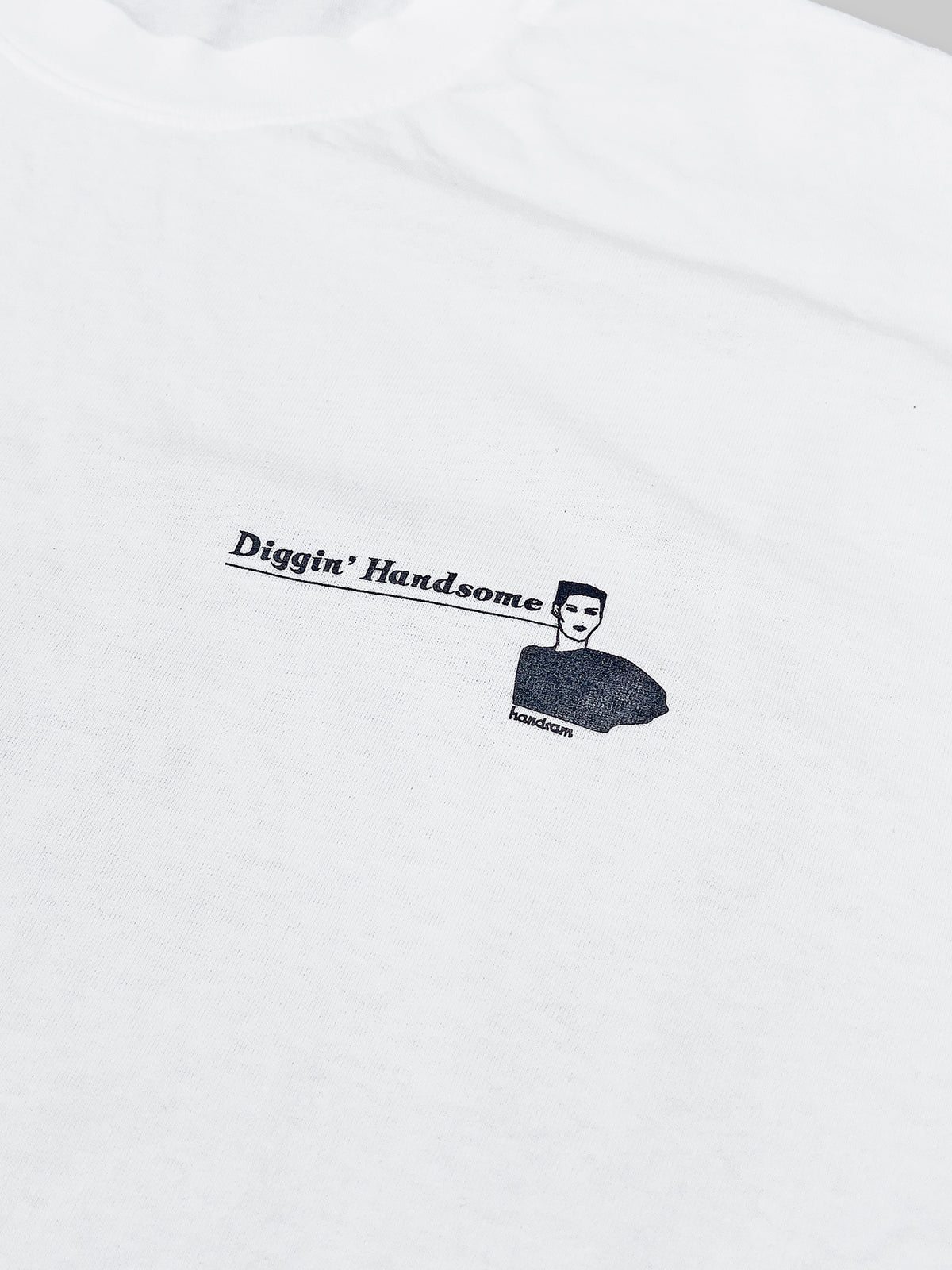 Diggin' Handsome Mix with T-Shirt (White)